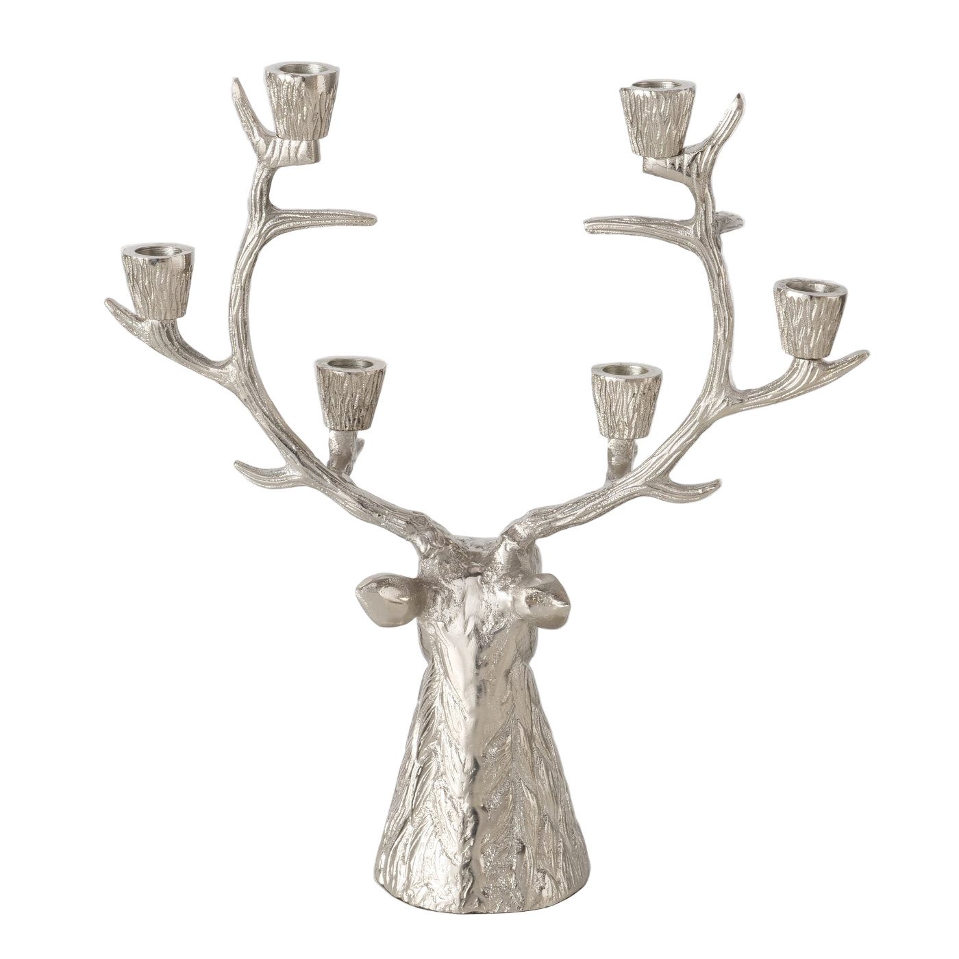 MF Kerzenleuchter Kerzenleuchter Hirsch Theodor – Elegantes Tischaccessoire – Bild 4 von 5