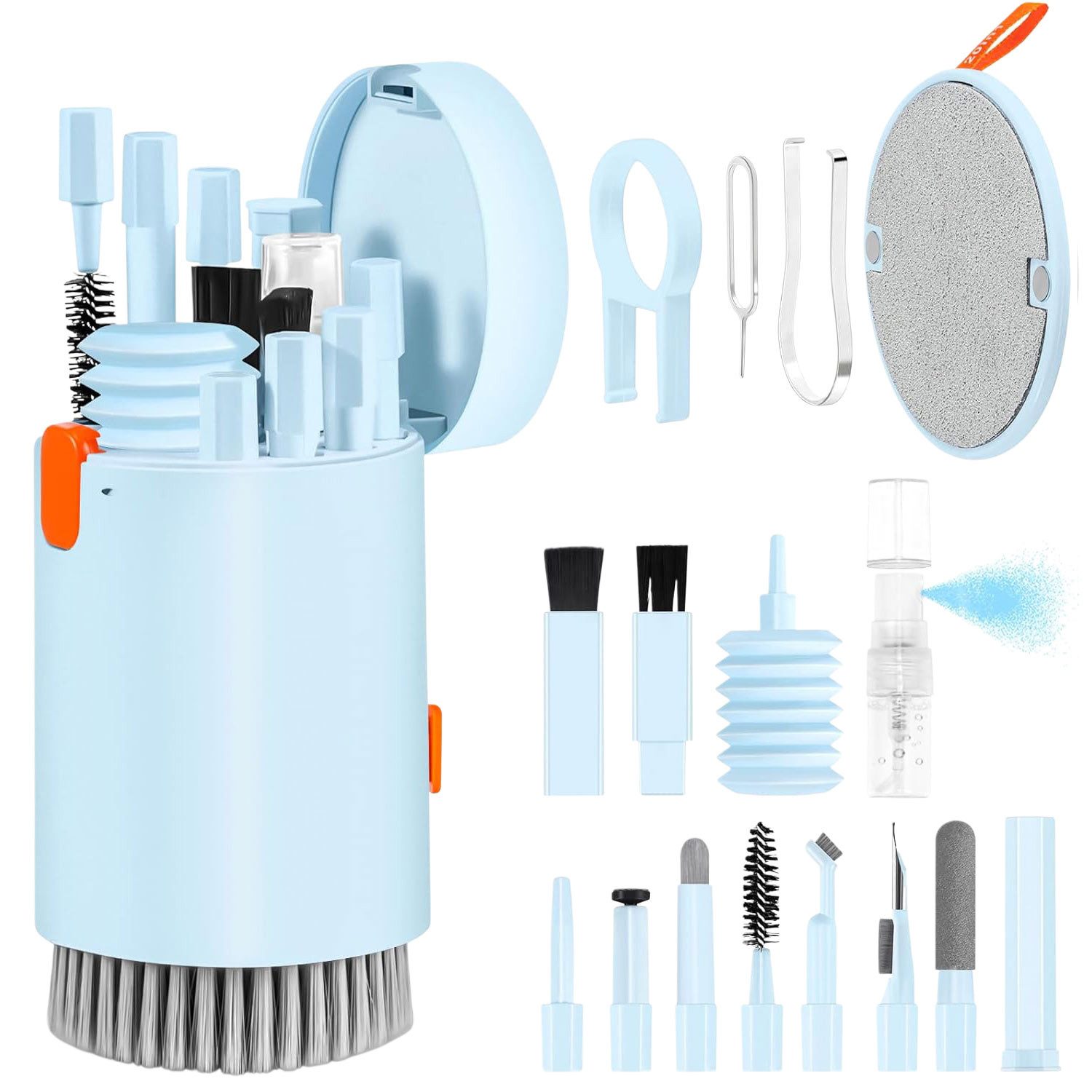 Refttenw Tastatur-Reinigungs-Set 20 in 1 Tastatur Reinigungsset,Kopfhörer Reinigungsset