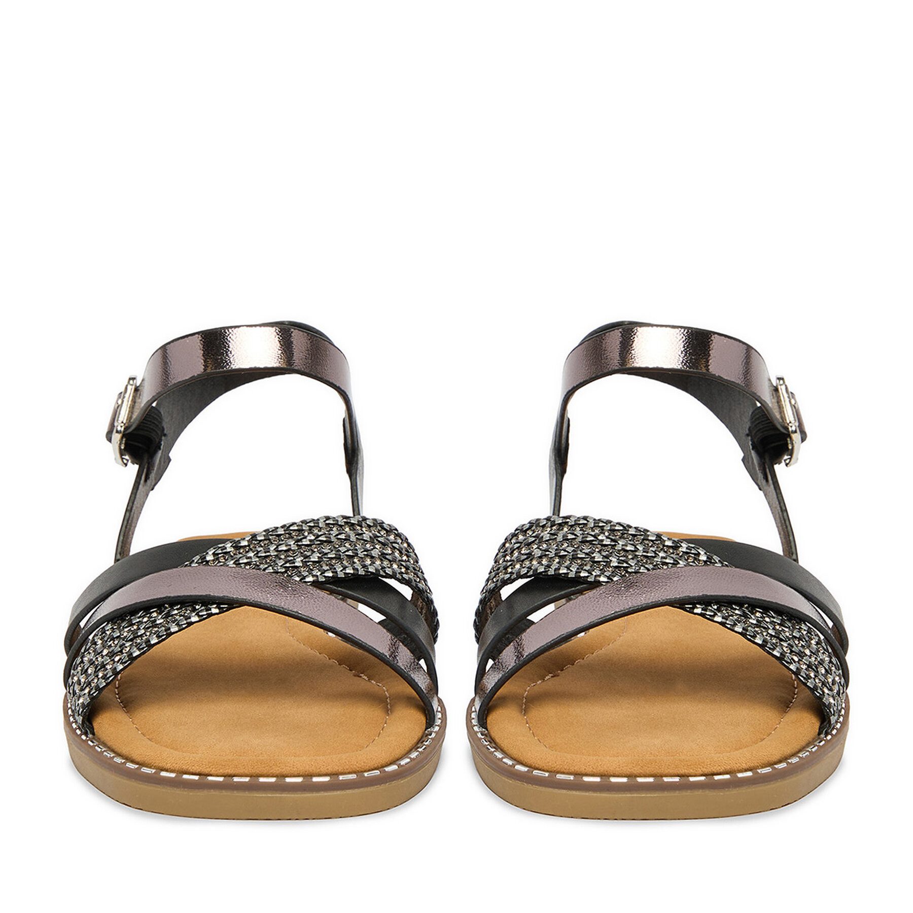 Jenny Jenny Damen-Sandalen Schwarz Sandale – Bild 4 von 4