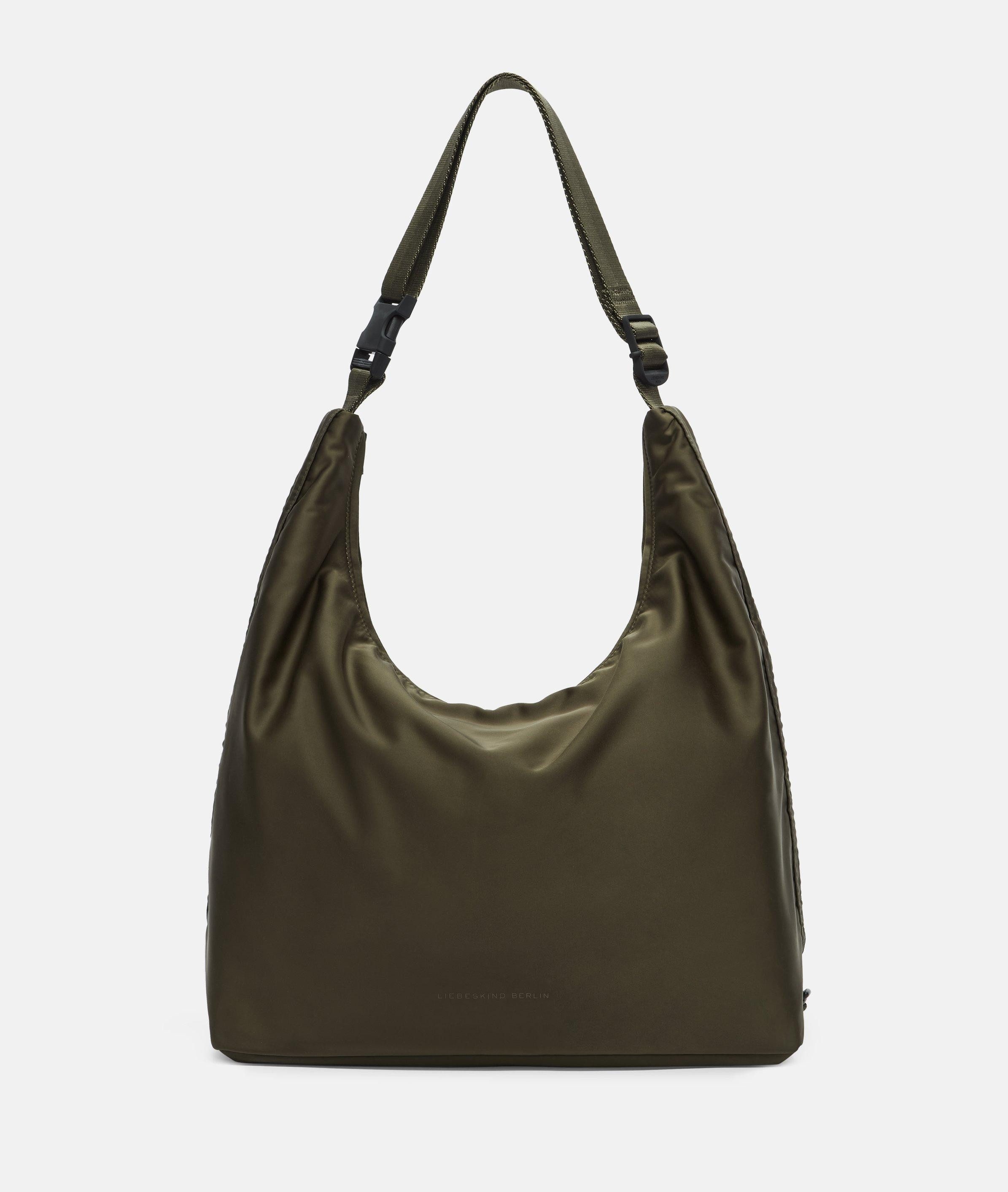 Henkeltasche Große Hobo-Bag aus Nylon