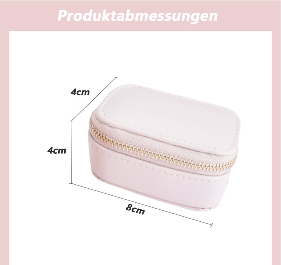 Coonoor Schmuckkasten Tragbarer Schmuckkasten aus edlem günstig online kaufen