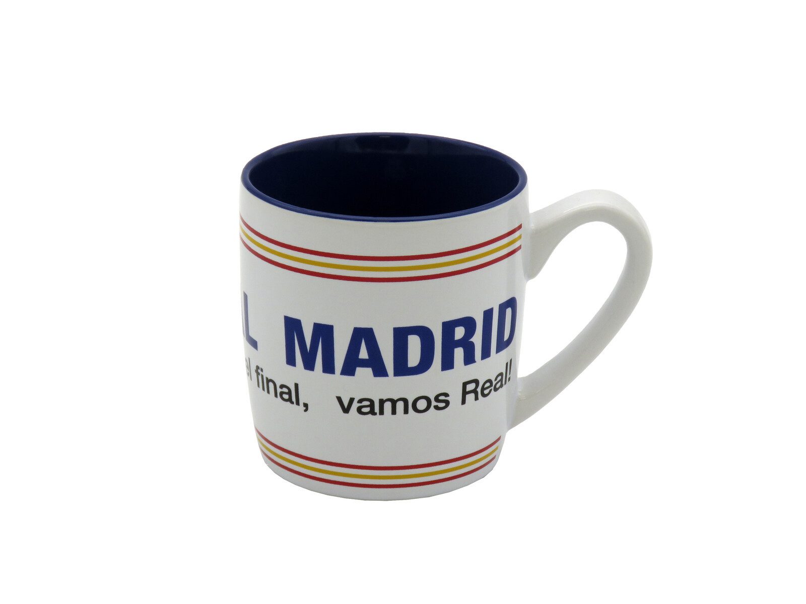 Real Madrid Trinkflasche Real Madrid Tasse Box Blau zweifarbig Geschenk