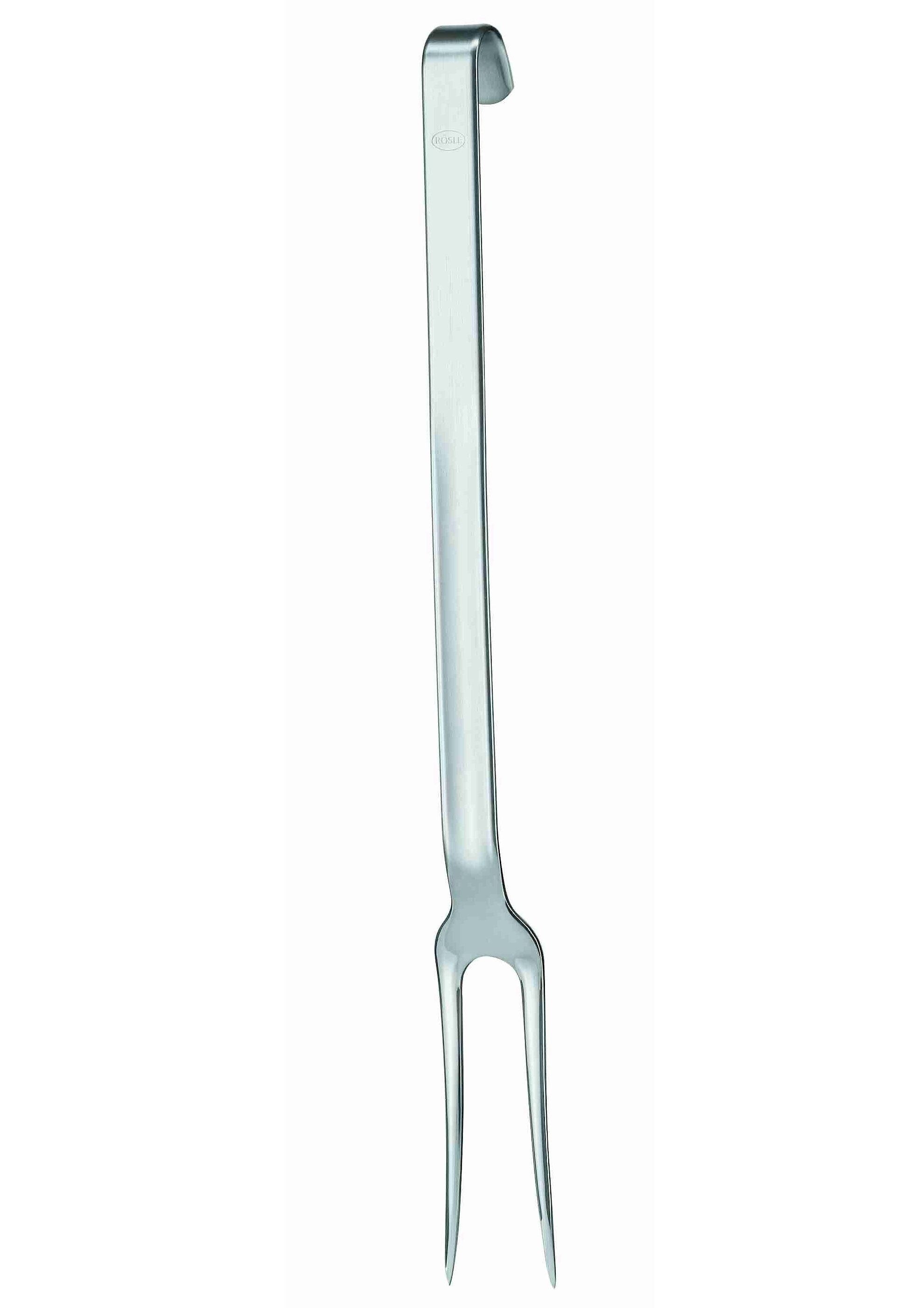 Image of RÖSLE Fleischgabel, Tranchiergabel in Profiqualität für Fleisch, Hakengriff, spülmaschinengeeignet