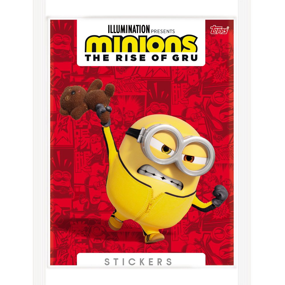 Minions Sammelkarte Minions - Auf der Suche nach dem Mini-Boss - Sammelsticker - 1 Tüte