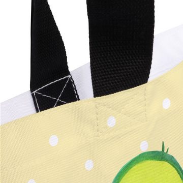 Mr. & Mrs. Panda Shopper Avocado Kern rollt - Gelb Pastell - Geschenk, Gesund, Tasche, Beutel, (1-tlg), Modisches Design