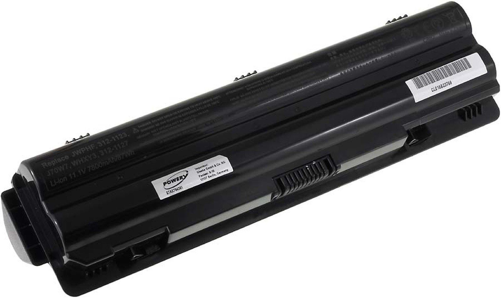 L701X XPS 7800 mAh Dell Akku Laptop-Akku für Powery (11.1 V)