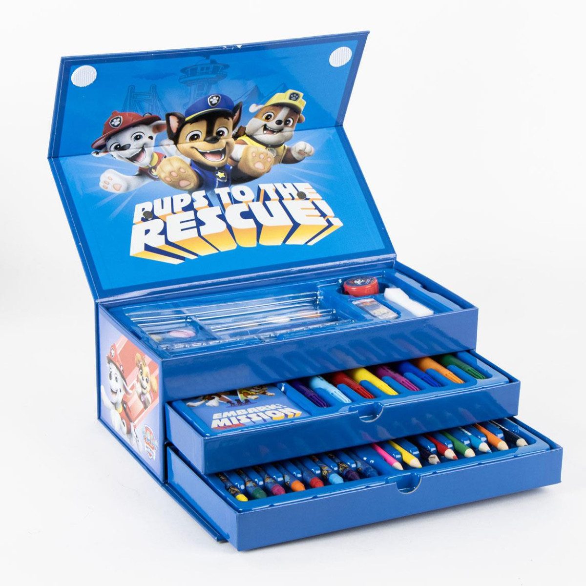 Cerda Farbkasten Paw Patrol Malset Kinder Malkoffer Kreativset