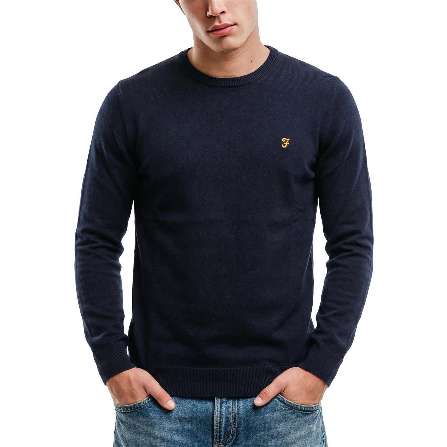 Farah Rundhalspullover Sweatpulli Farah Mullen