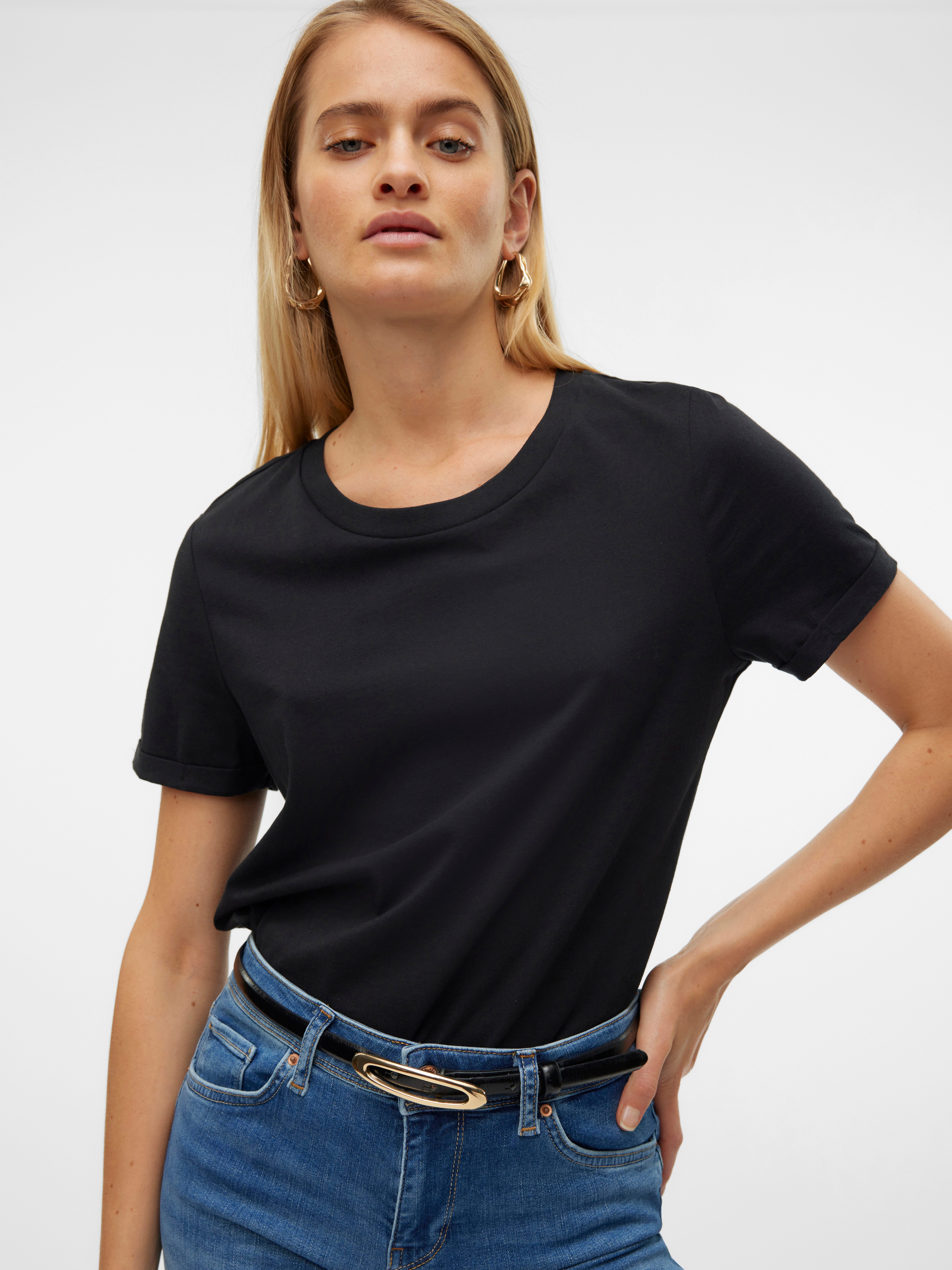 Vero Moda Rundhalsshirt VMPAULA