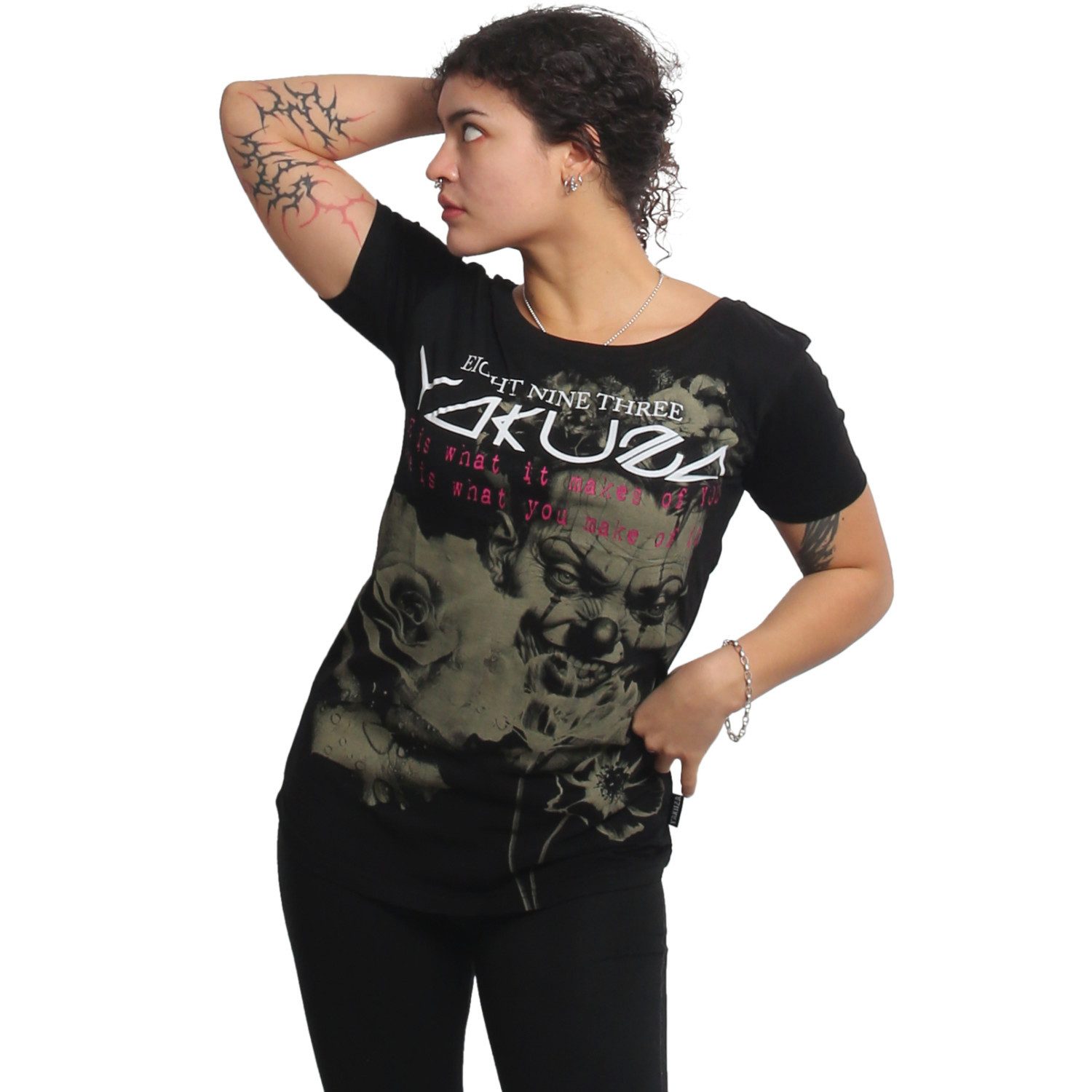 YAKUZA Rundhalsshirt Hidden