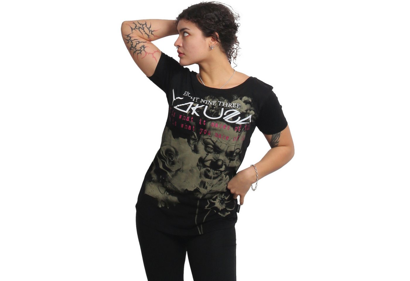 YAKUZA Rundhalsshirt Hidden