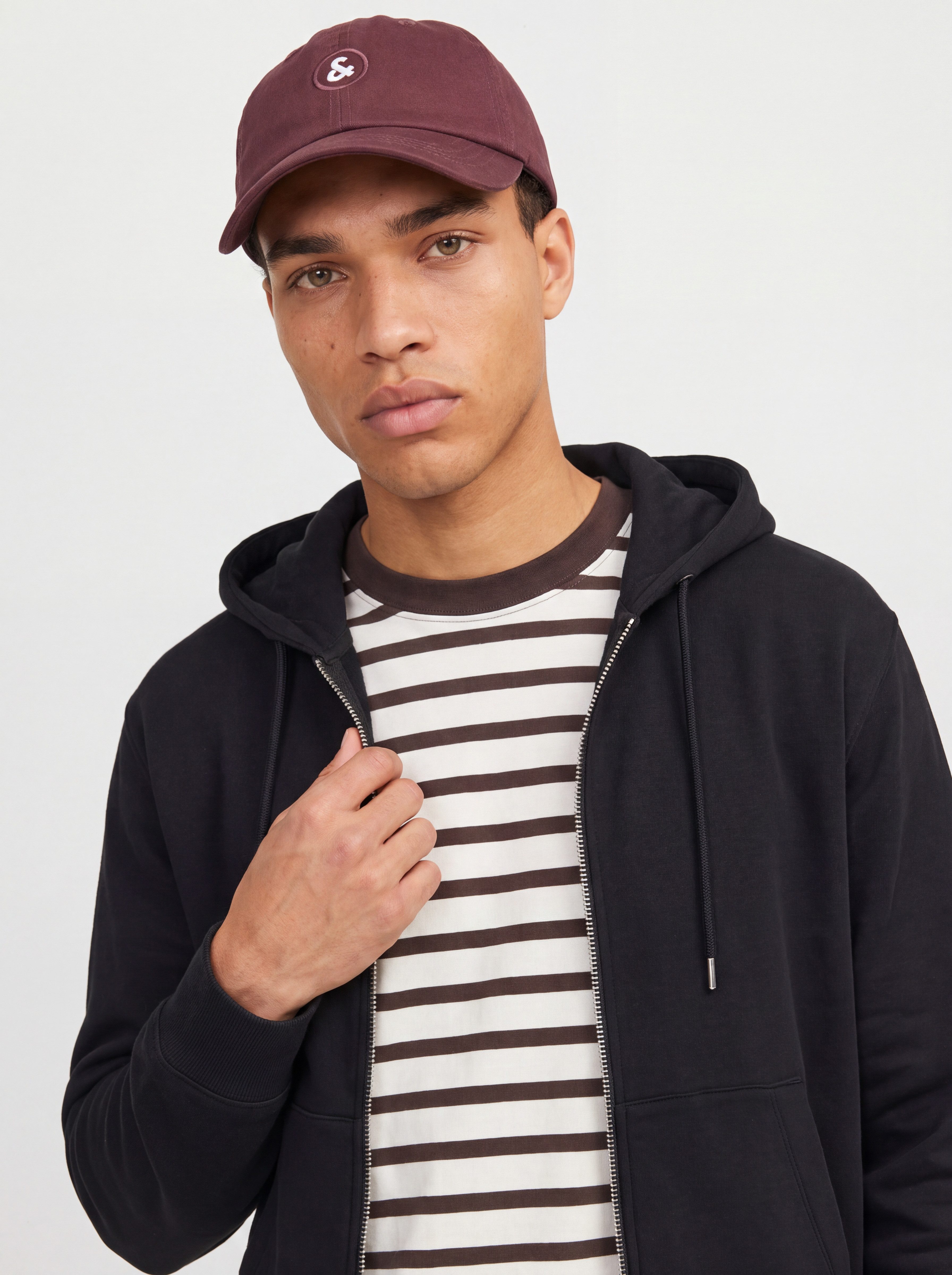 Jack & Jones Kapuzensweatjacke JJEACE SWEAT ZIP HOOD NOOS Baumwollmischung, relaxed fit