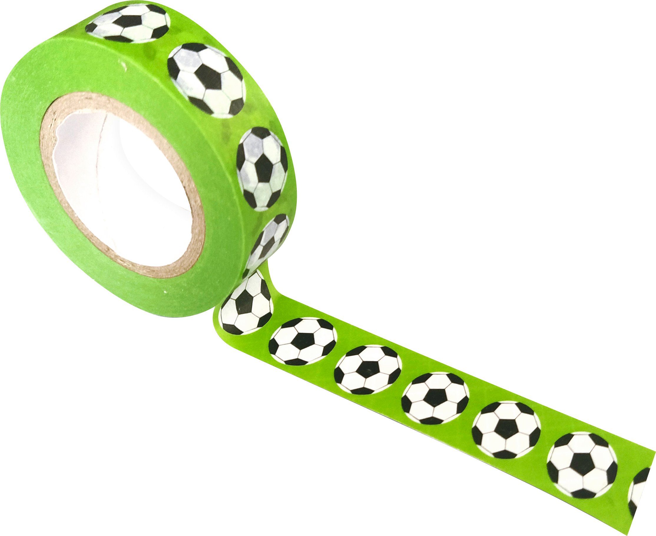 URSUS Bastelband Fußball, 15 mm x 10 m