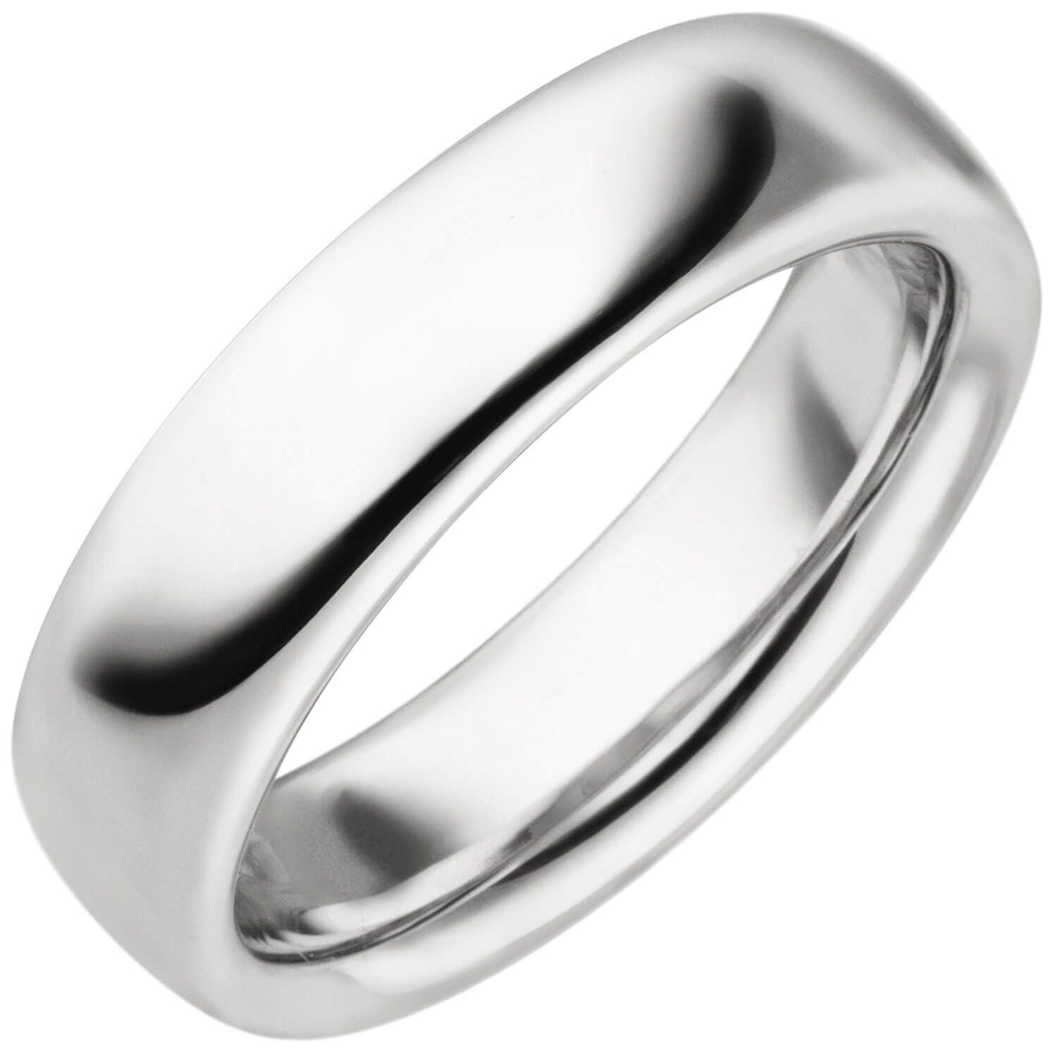 Schmuck Krone Silberring Ring aus 925 Silber rhodiniert, Silber 925