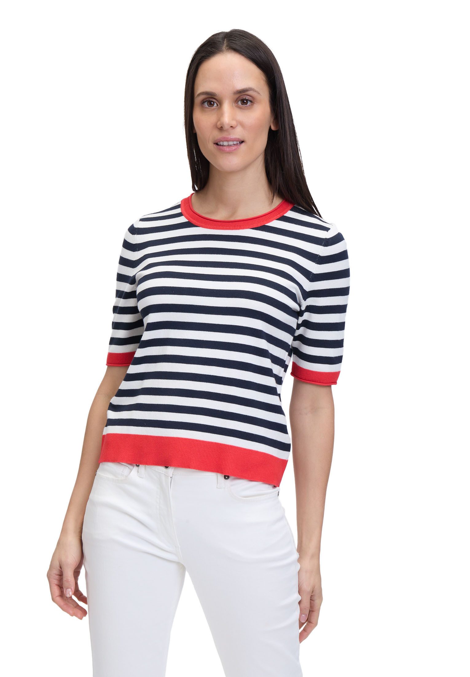 Betty Barclay Kurzarmshirt Betty Barclay Basic-Pullover günstig online kaufen