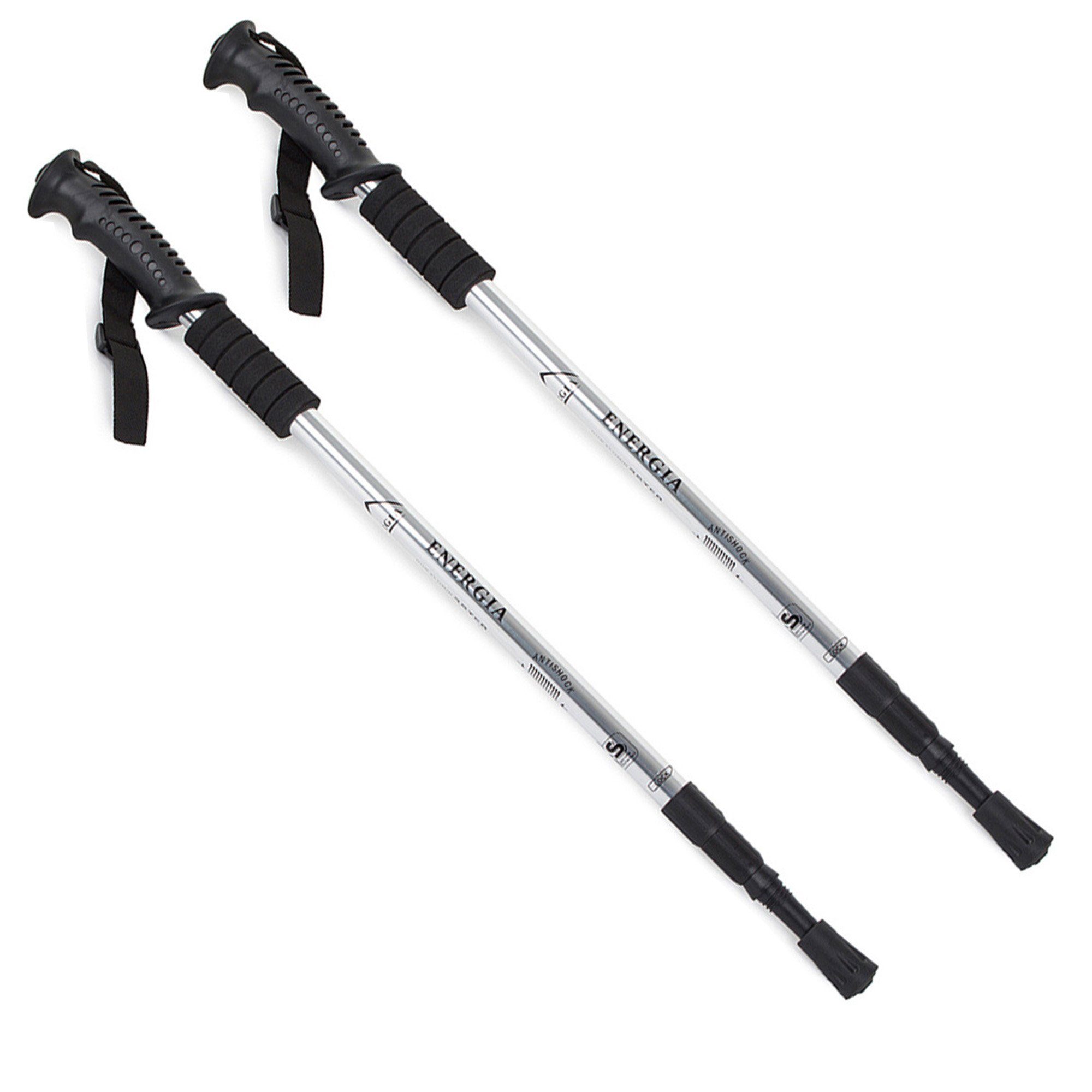 Trekking-Stöcke 1-4 Nordic Walking Teleskop Wanderstöcke