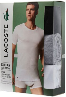 Lacoste T-Shirt (3er-Pack) Atmungsaktives Baumwollmaterial für angenehmes Hautgefühl