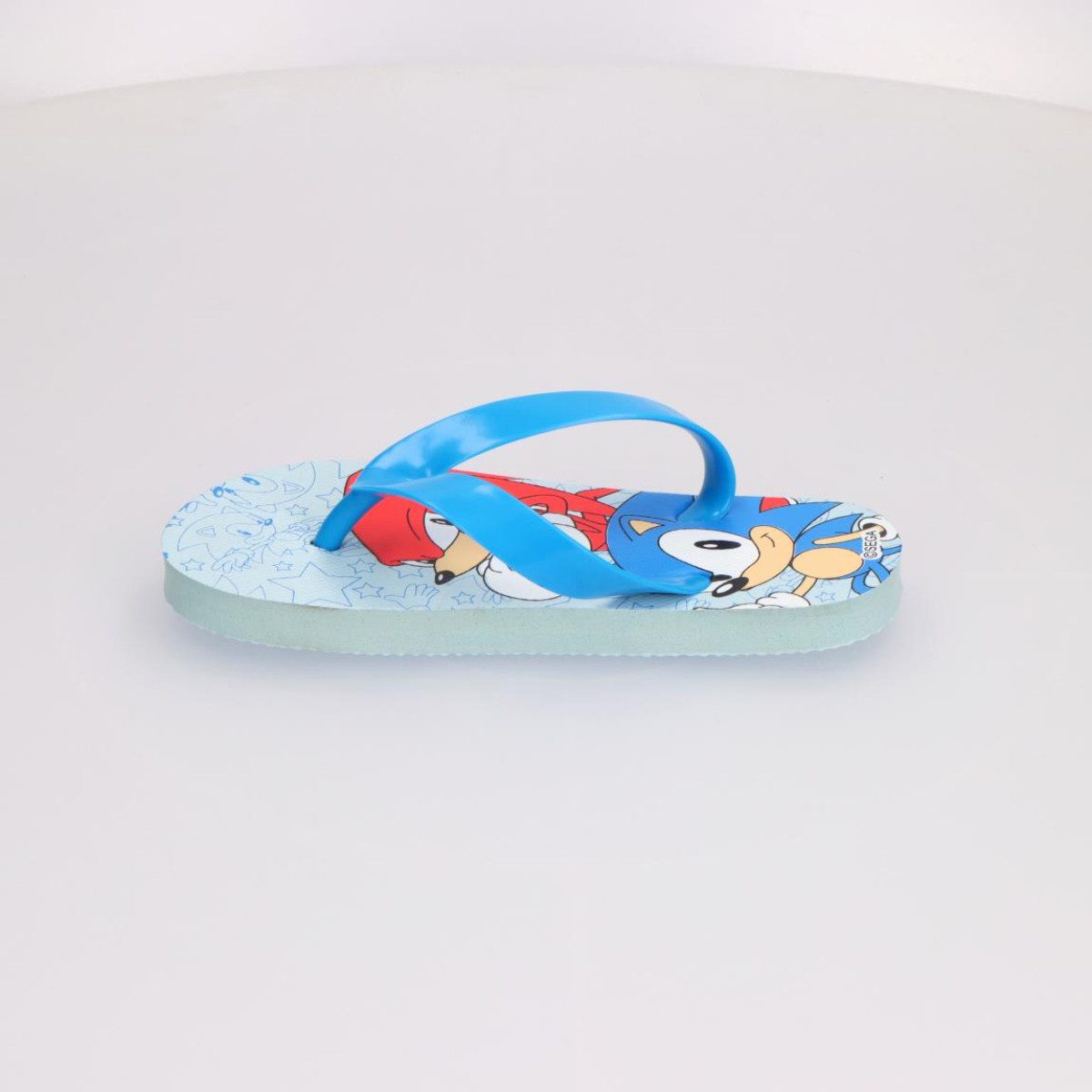 Sonic The Hedgehog Kinder Strandschuhe Zehentrenner Flip Flops Freizeit und Urlaub Badeschuh