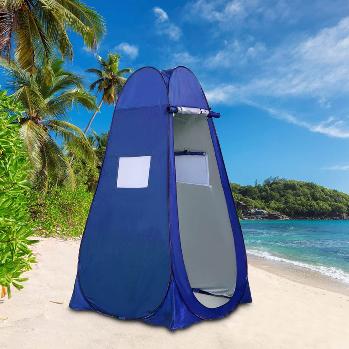 Youyijia Wurfzelt 190 cm Pop Up Toilet Tent Pop Up Tents Shower Tent günstig online kaufen