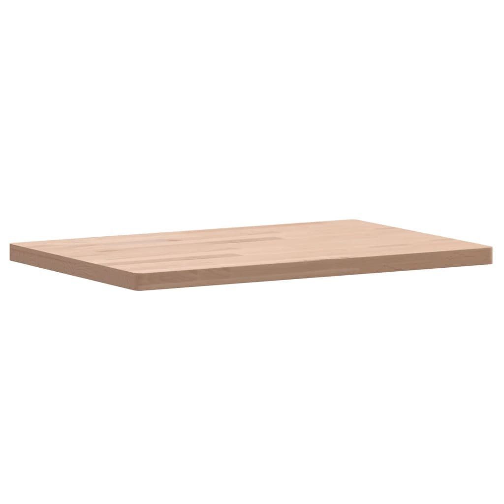 vidaXL Waschtischplatte Waschtischplatte 60x40x2,5 cm Massivholz Buche
