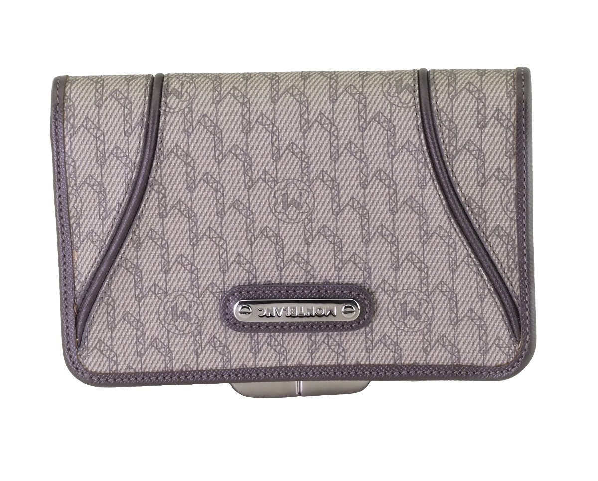 MONTBLANC Geldbörse Meisterstück Ladies MB107837 Wallet 6cc with Coin Case, mit Montblanc Prägung und Emblem