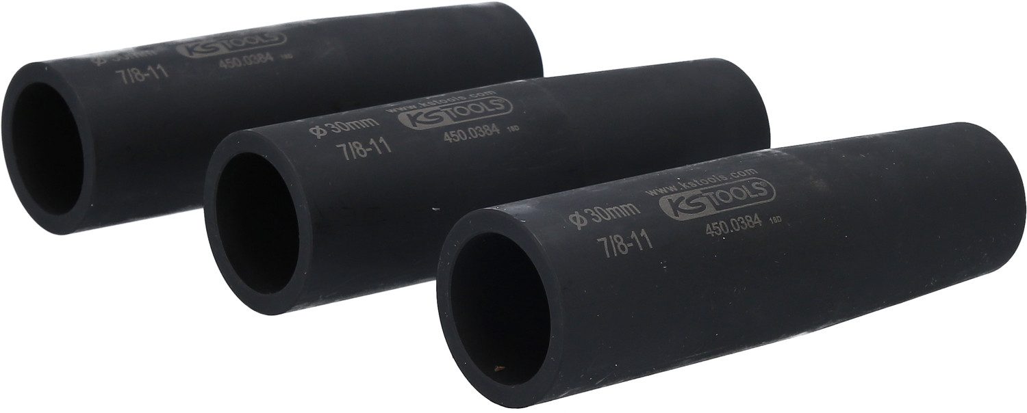 Brilliant Tools Montagewerkzeug Radbolzen-Zentrier- und Schonhülsen-Satz, 7/8“x11G, Ø30,0 mm (450.03