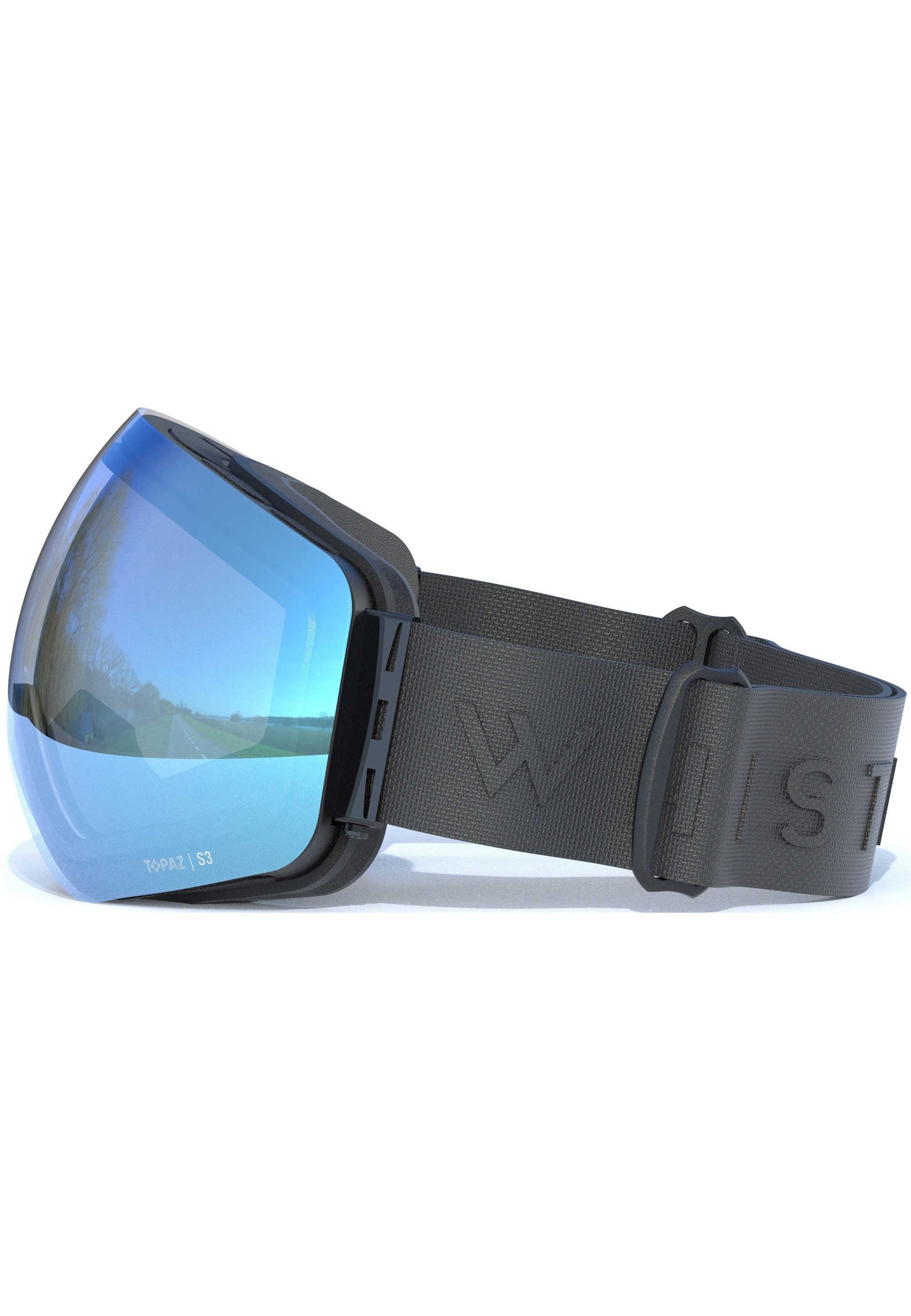 WHISTLER Skibrille Morgins Topaz III, mit UV-Schutz