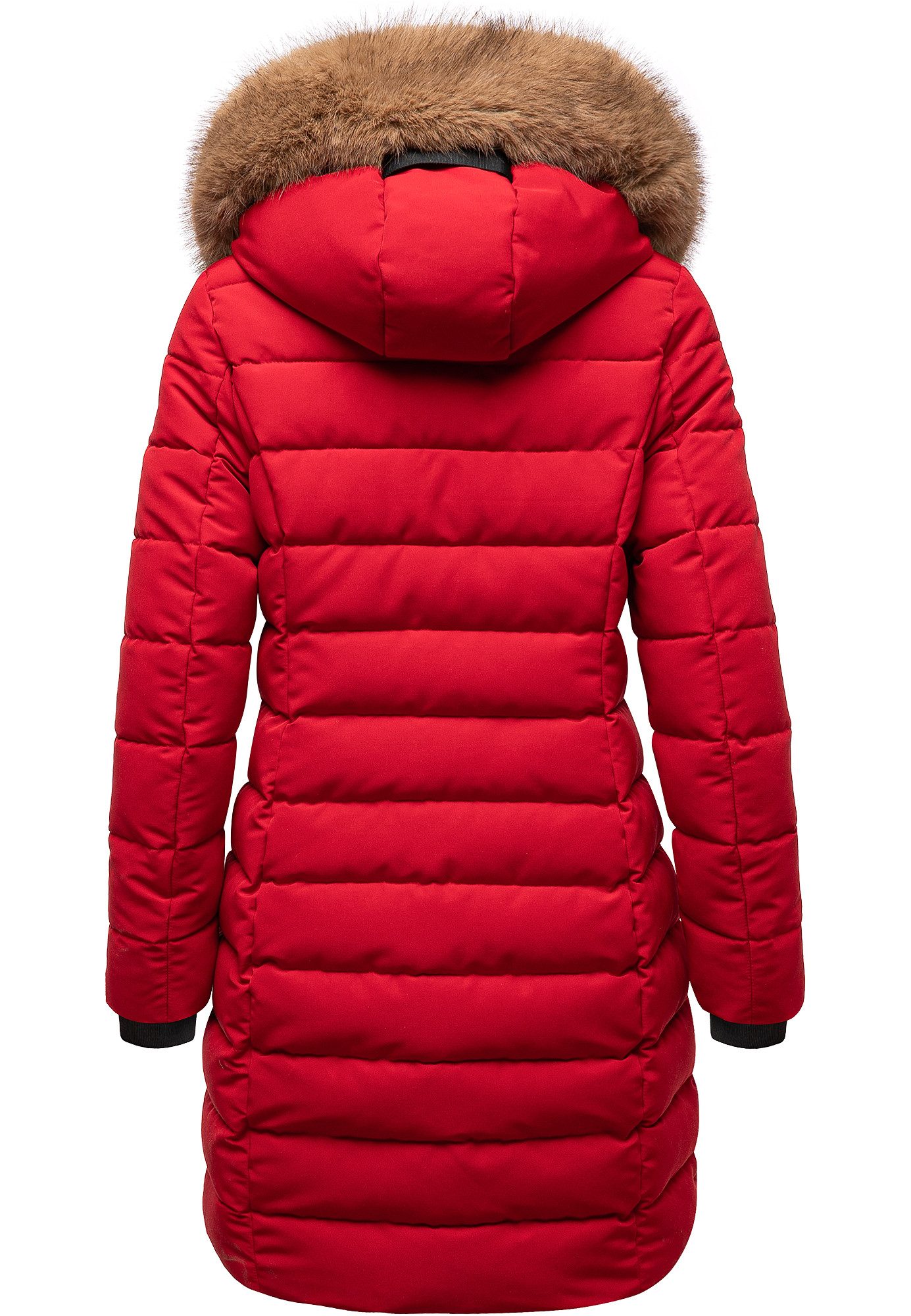 REPUBLIX Winterjacke LUCILLE Damen Gefütterte Dicke Glanz Winter Jacke Mantel Parka mit Kapuze