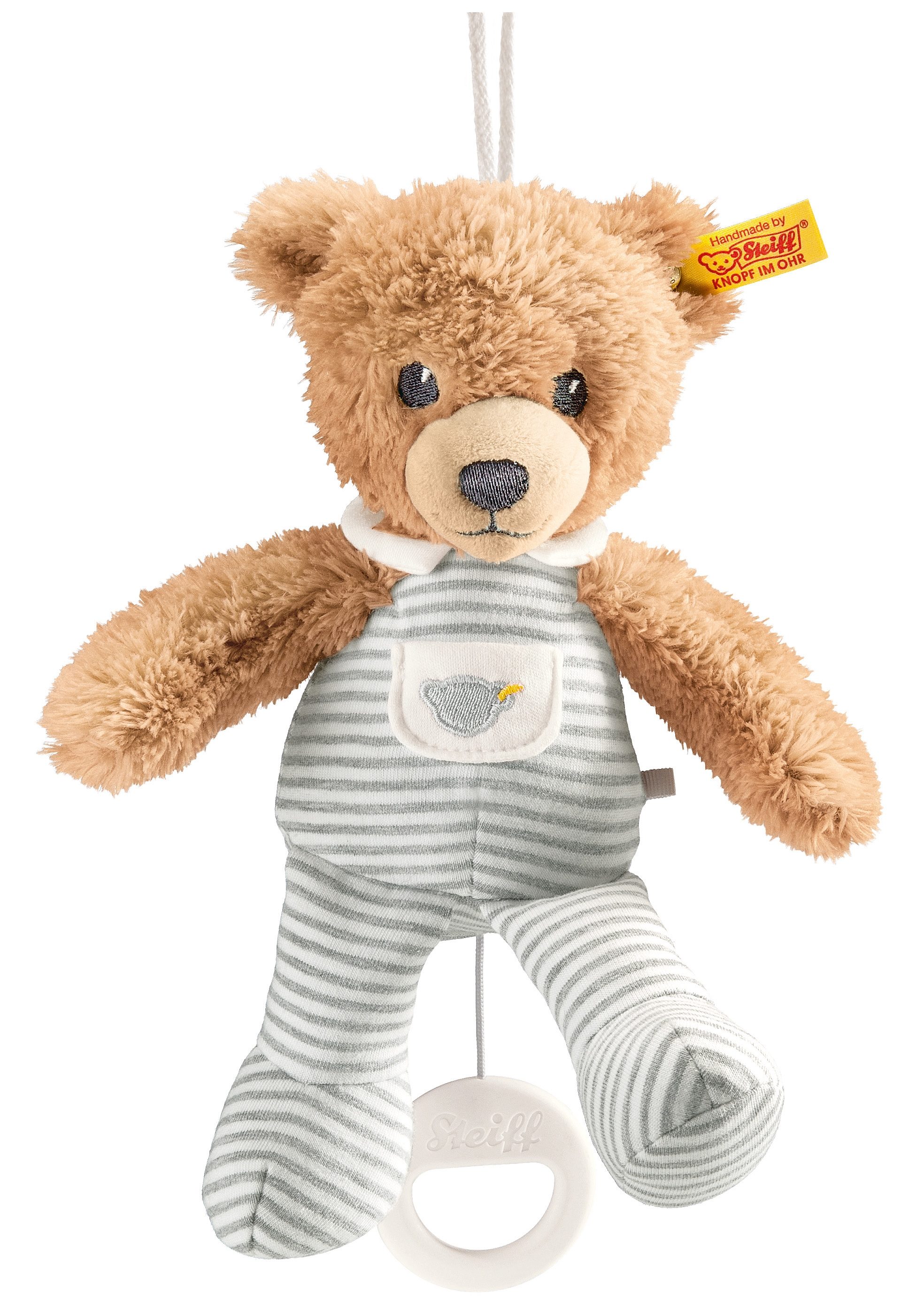 Steiff Teddy Bär Schlaf gut frottee Schmusetuch Kuscheltuch Schnuffeltuch 28cm