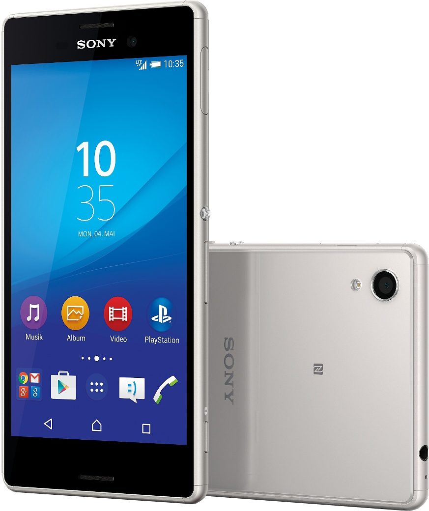 Sony Xperia M4 Aqua Smartphone, 12,7 cm (5 Zoll) Display, LTE (4G ...