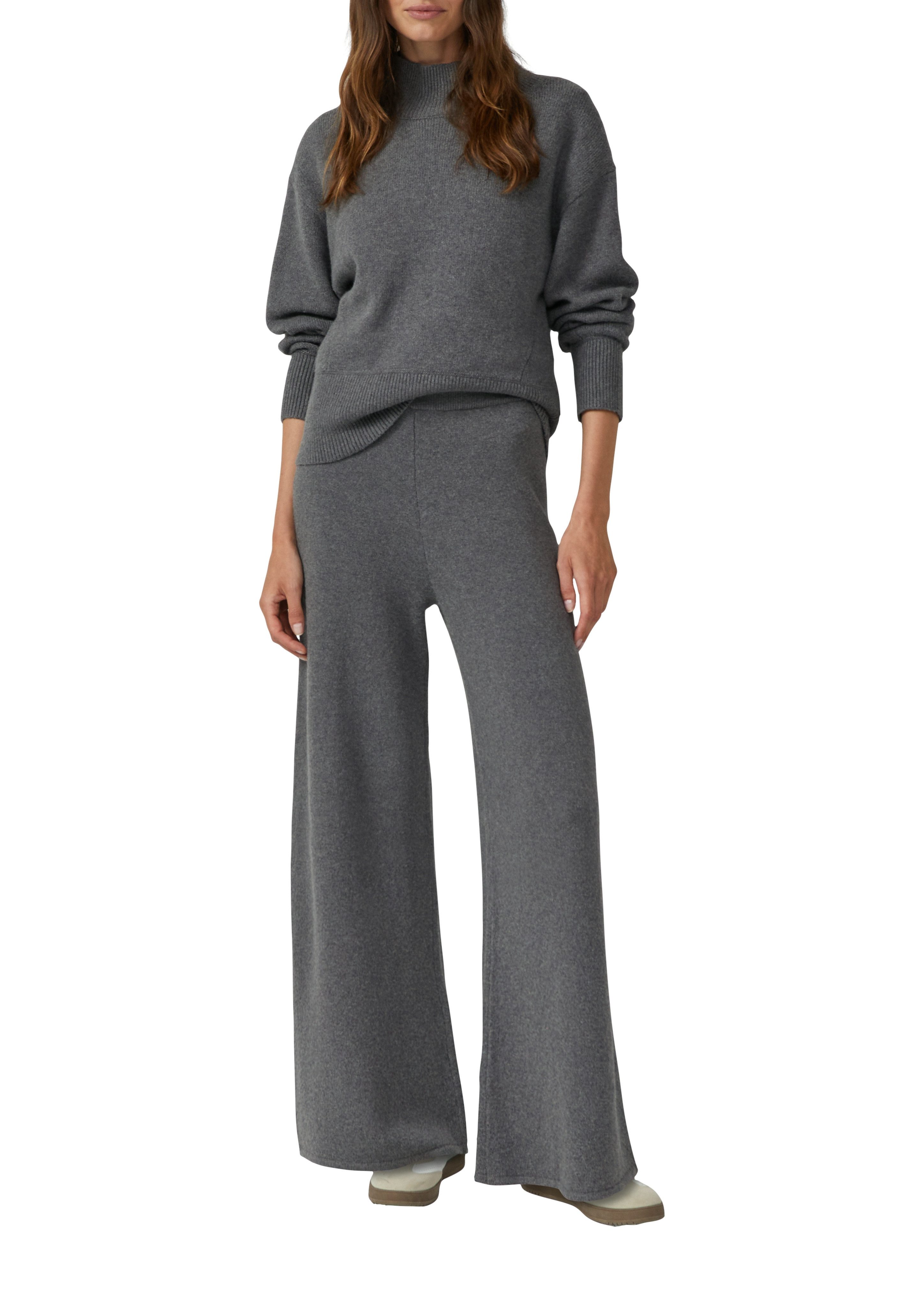 s.Oliver Strickpullover mit Rippbündchen