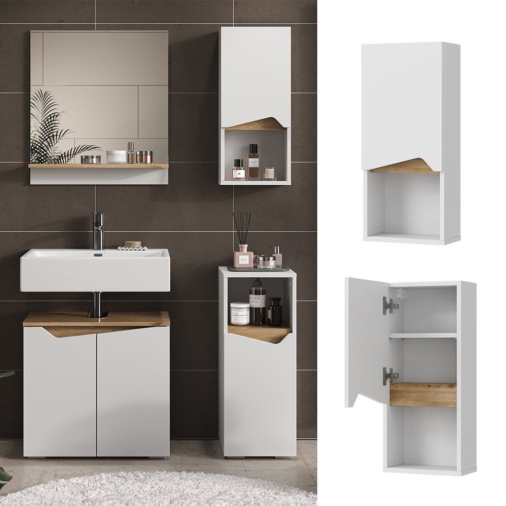 Vicco Hängeschrank Marelle, Weiß/Artisan-Eiche, 30 x günstig online kaufen
