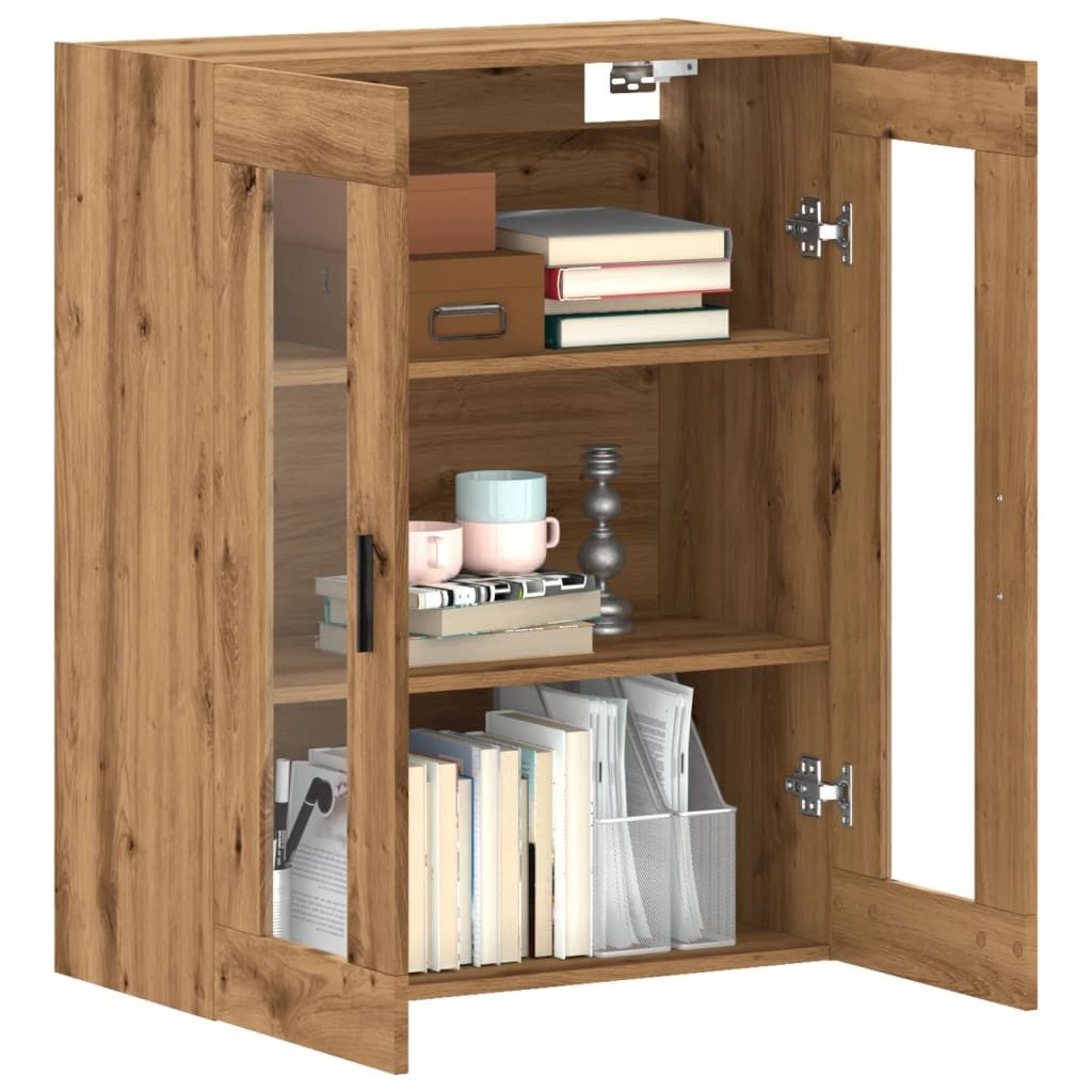 vidaXL Hängeschrank Wandschrank Artisan-Eiche 69,5x34x90 cm günstig online kaufen