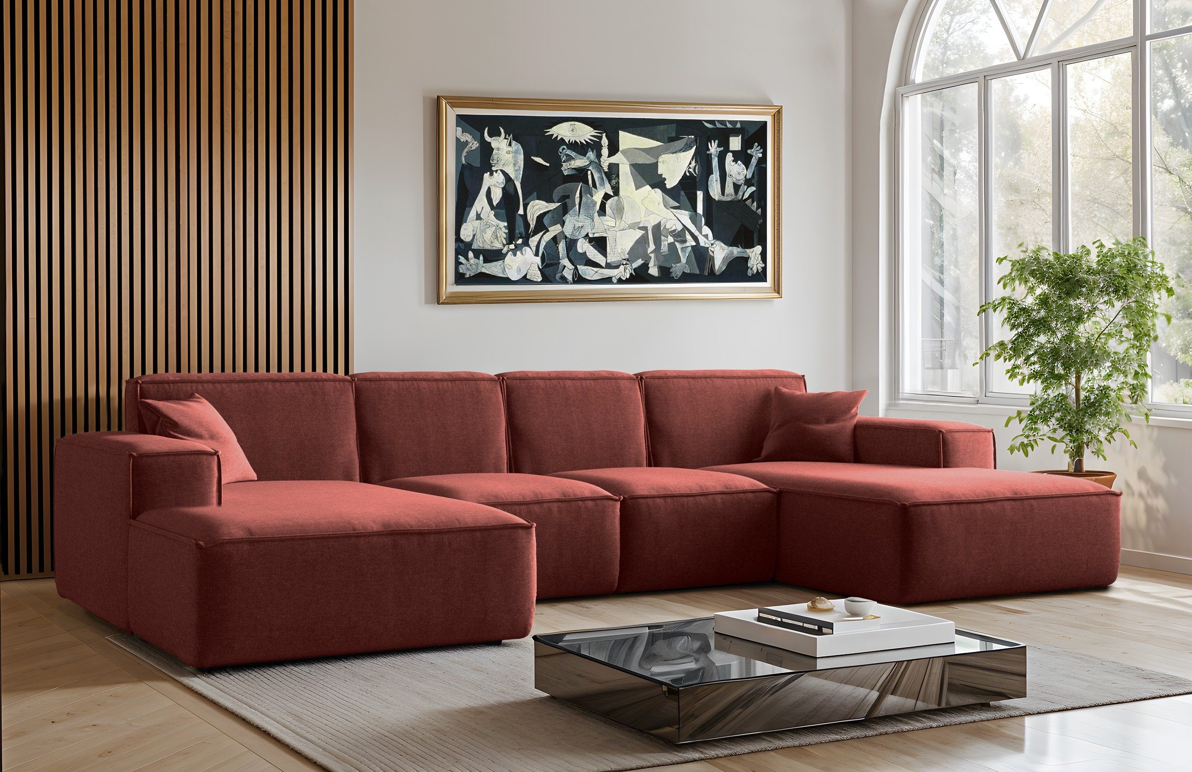 Kaiser Möbel Ecksofa Eckcouch U form, günstig online kaufen