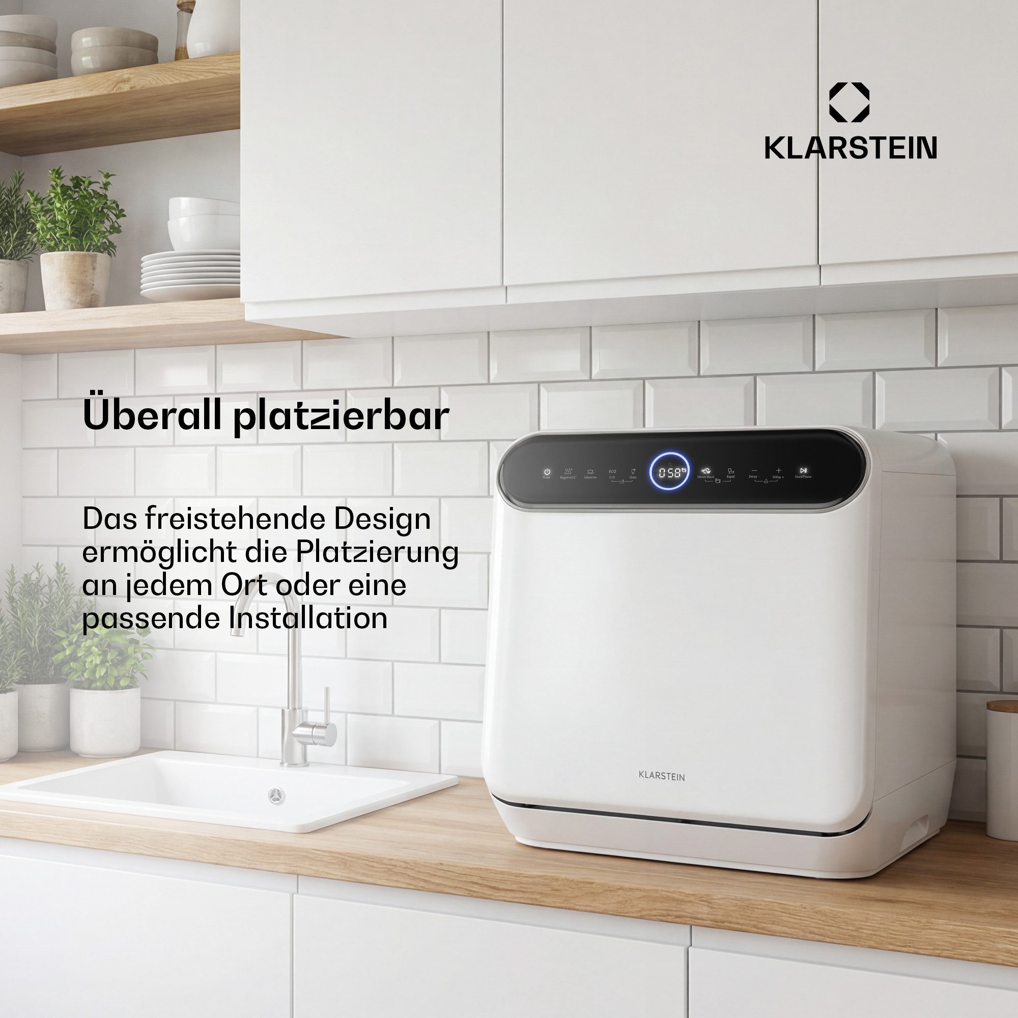 Klarstein Standgeschirrspüler 10048548