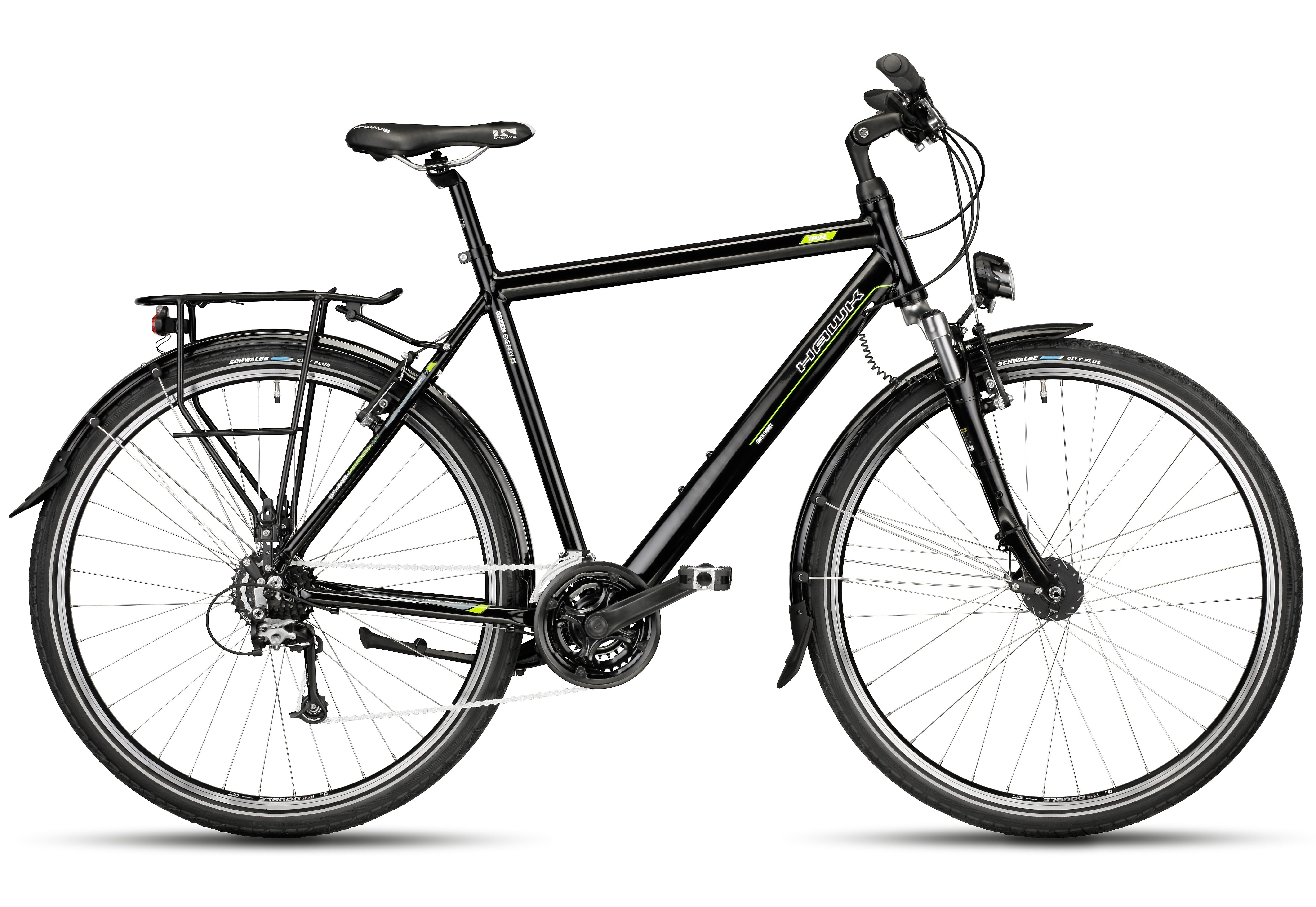 Hawk Green Energy ALUTrekkingrad 28 Zoll, mit 24Gang