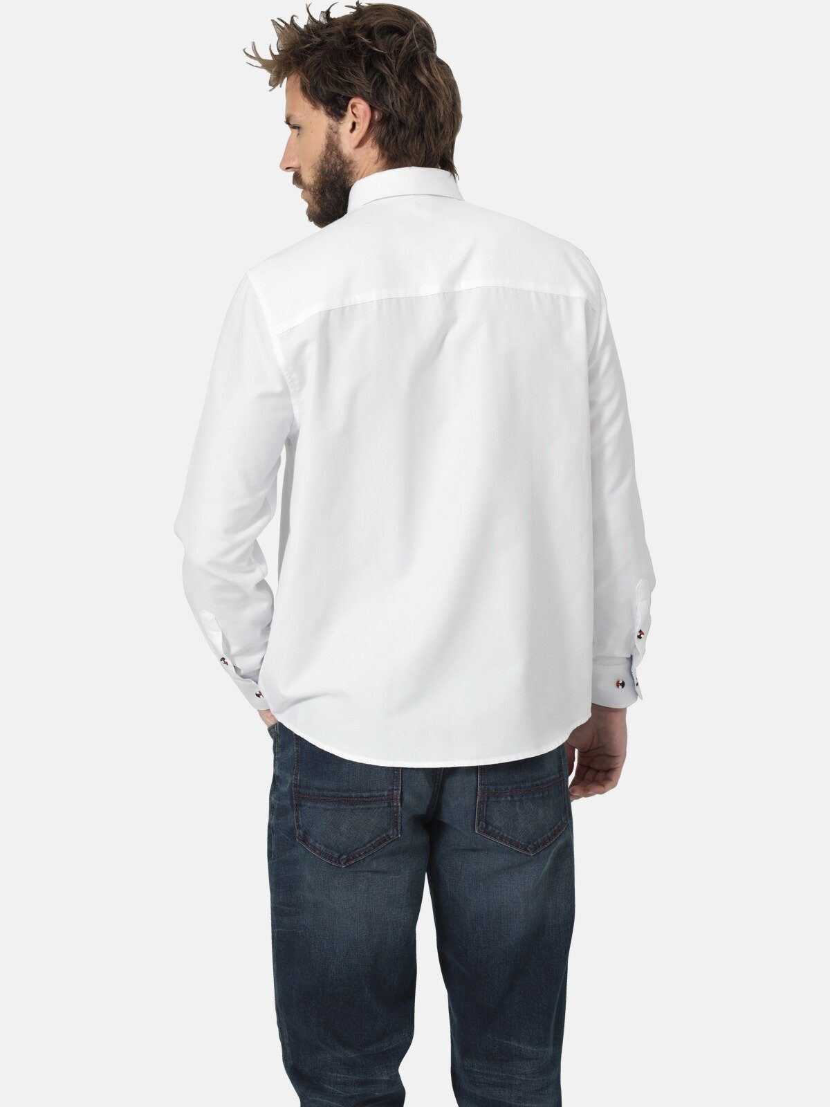 Babista Langarmhemd LUCIDORO mit Kontrastbesätzen günstig online kaufen