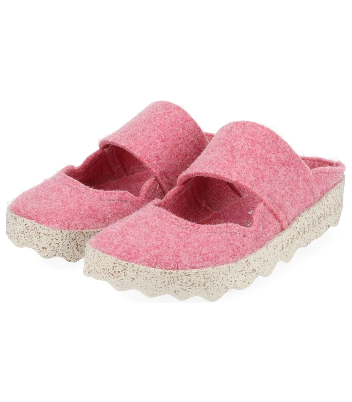 Pantolette Filz Asportuguesas Pantoletten Pink