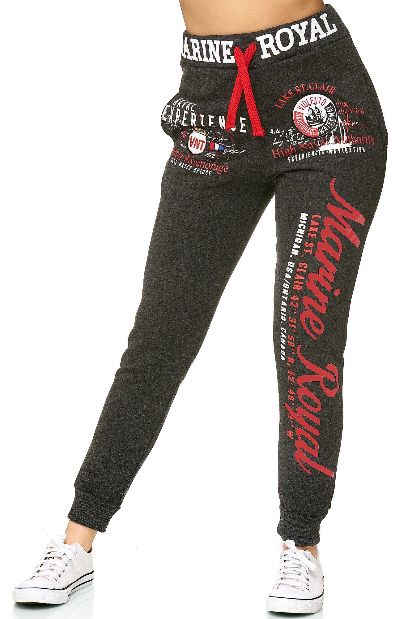 L.gonline Jogginghose Damen JoggingHOSE lang, Trainingshose Baumwolle, Spor günstig online kaufen