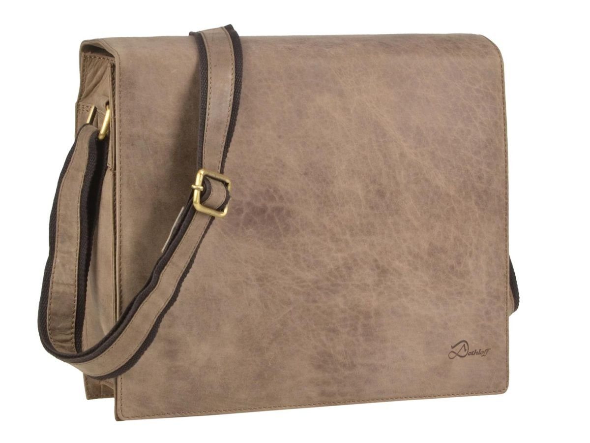 Dethloff Umhängetasche Hunter, Schultertasche, Messenger Bag 34cm