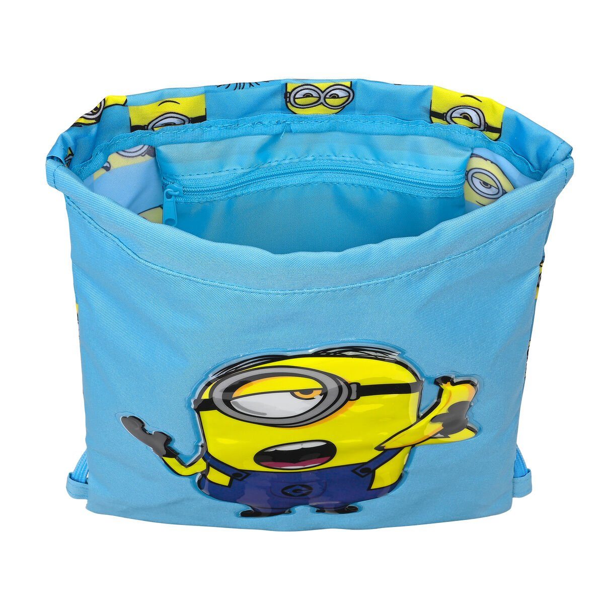 x Minions Bändern Minionstatic Rucksack Rucksacktasche cm 26 mit 1 Blau x Minions 34