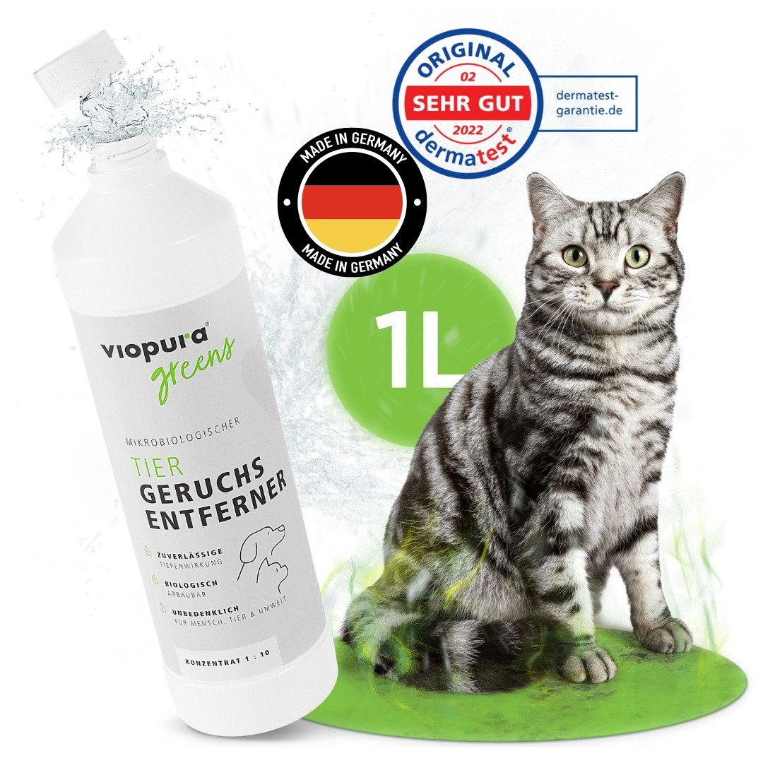 viopura Geruchsentferner viopura Tiergeruchsentferner 1 Liter Konzentrat