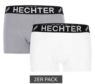 HECHTER STUDIO Boxershorts »2er Pack HECHTER STUDIO Herren Unterwäsche Boxershorts Boxer Grau/Weiß«