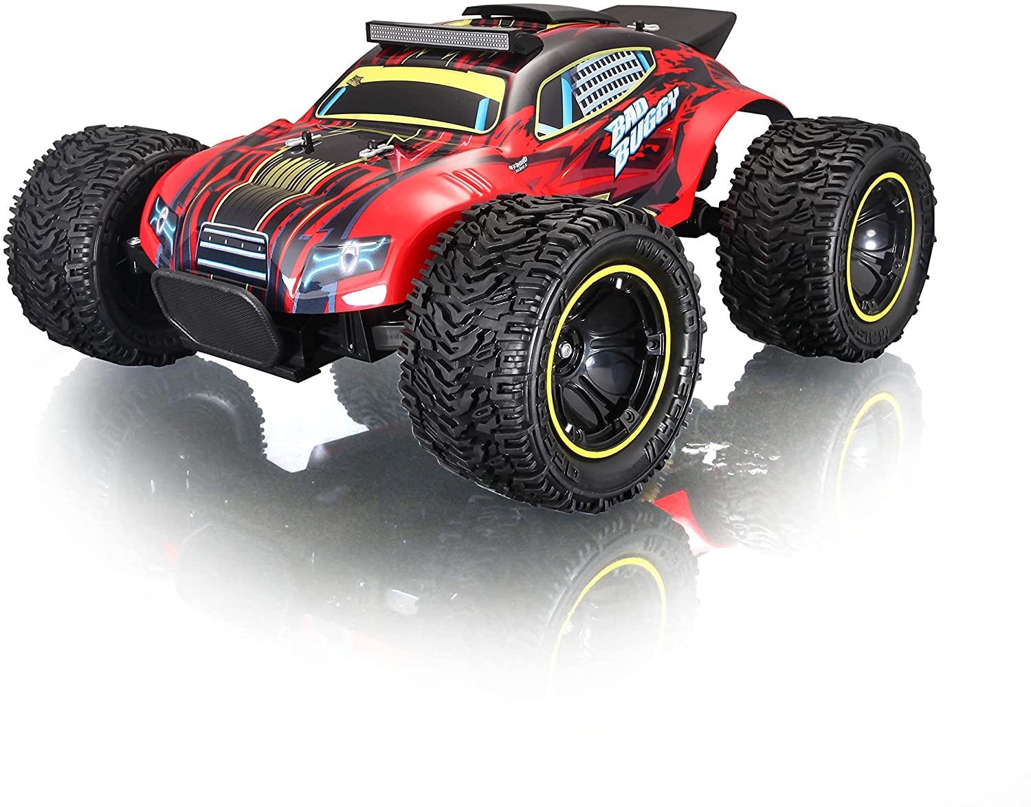 Maisto Tech RC-Buggy Ferngesteuertes Auto - Off Road Bad Buggy (rot, 38cm), Off-Road Series