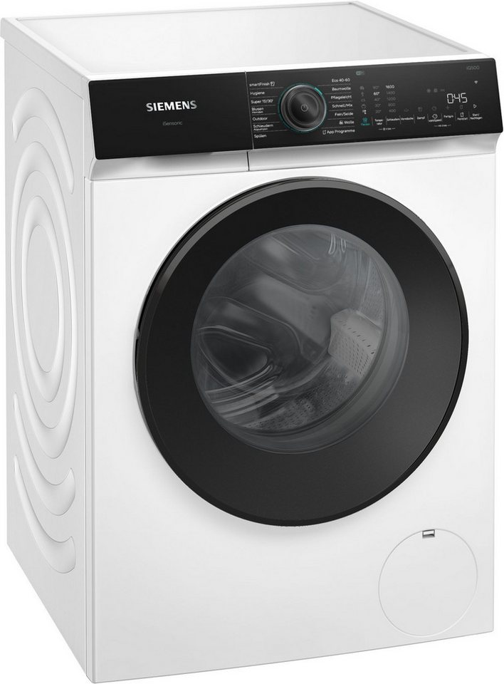SIEMENS Waschmaschine iQ500 WG56N2MT1, 10 kg, 1600 U/min