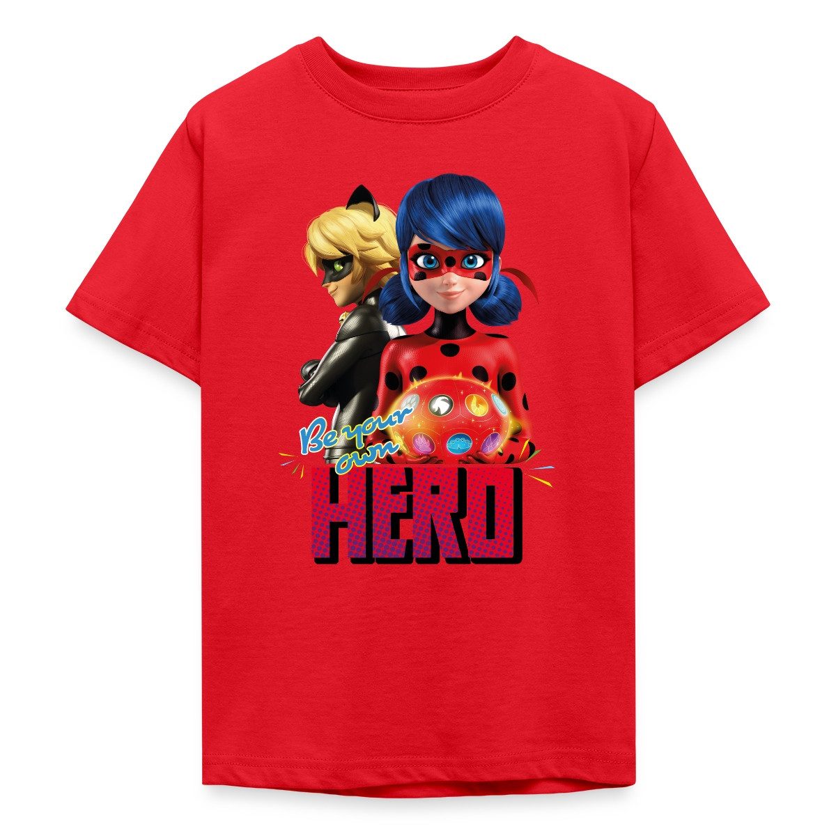 T-Shirt Miraculous Be Your Own Hero Teenager T-Shirt