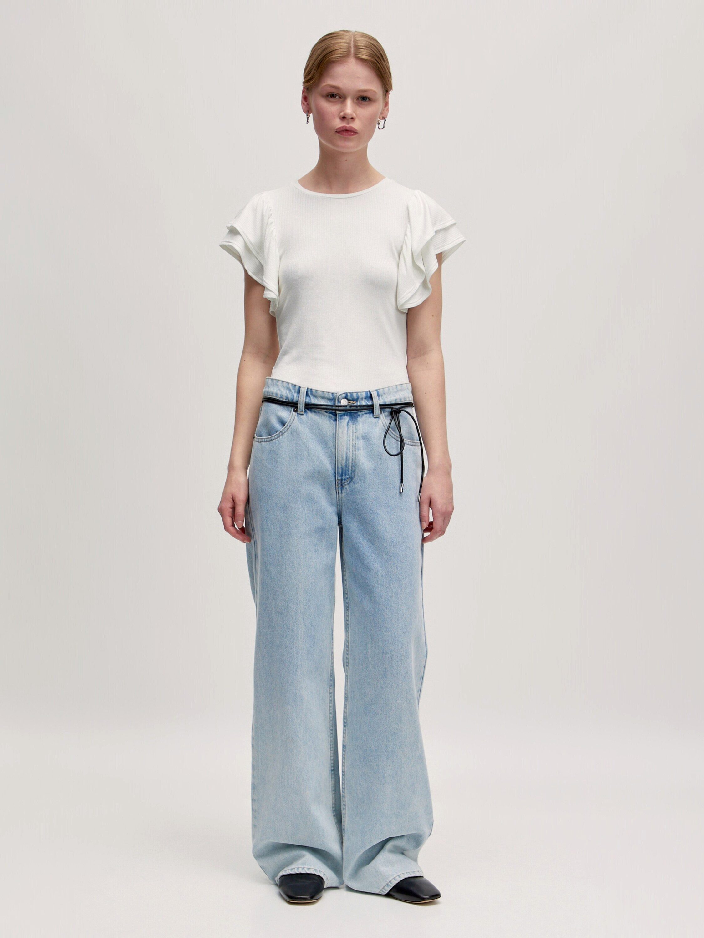 EDITED Shirttop Katrina (1-tlg) Rüschen