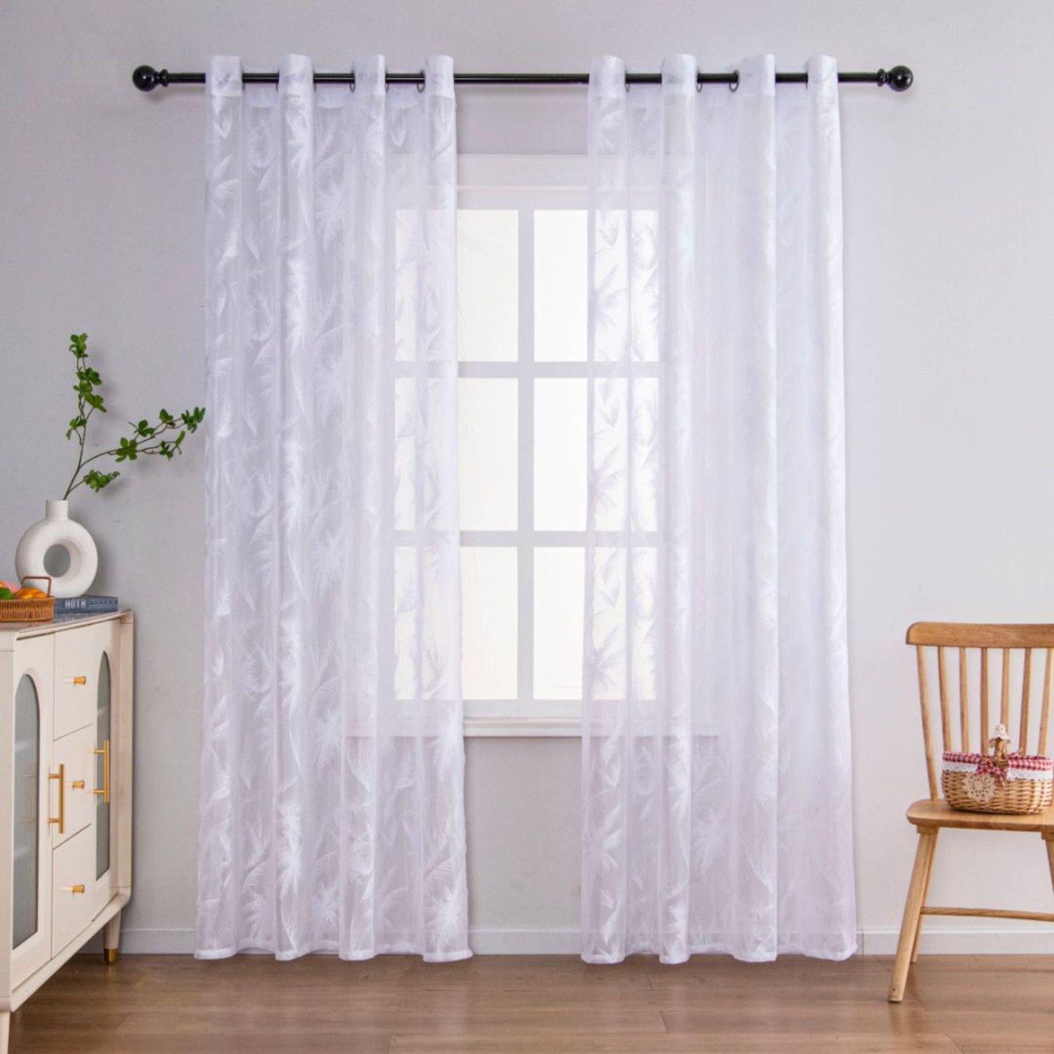 BYSURE Gardine, (2 St), Wohnzimmer, Schlafzimmer günstig online kaufen