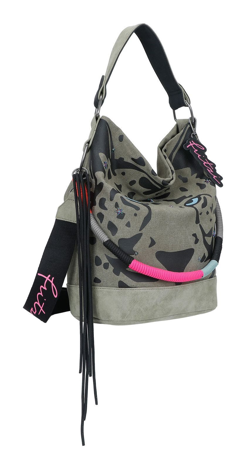 Fritzi aus Preußen Schultertasche Olga Limited Canvas Hobo Bag günstig online kaufen