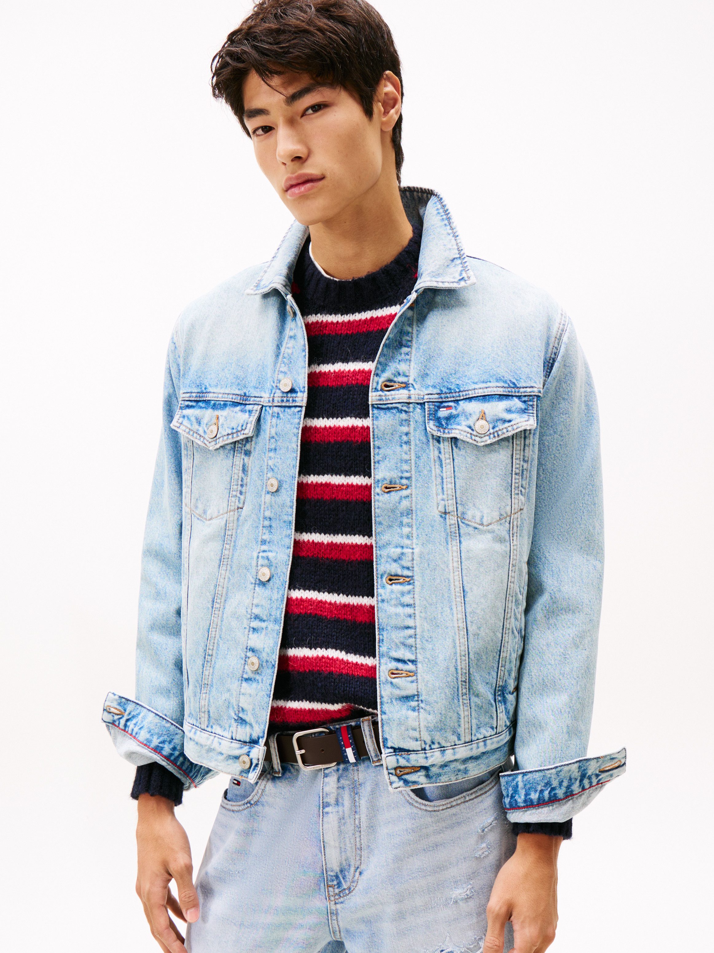 Tommy Jeans Jeansjacke RYAN RGLR TRCKR günstig online kaufen